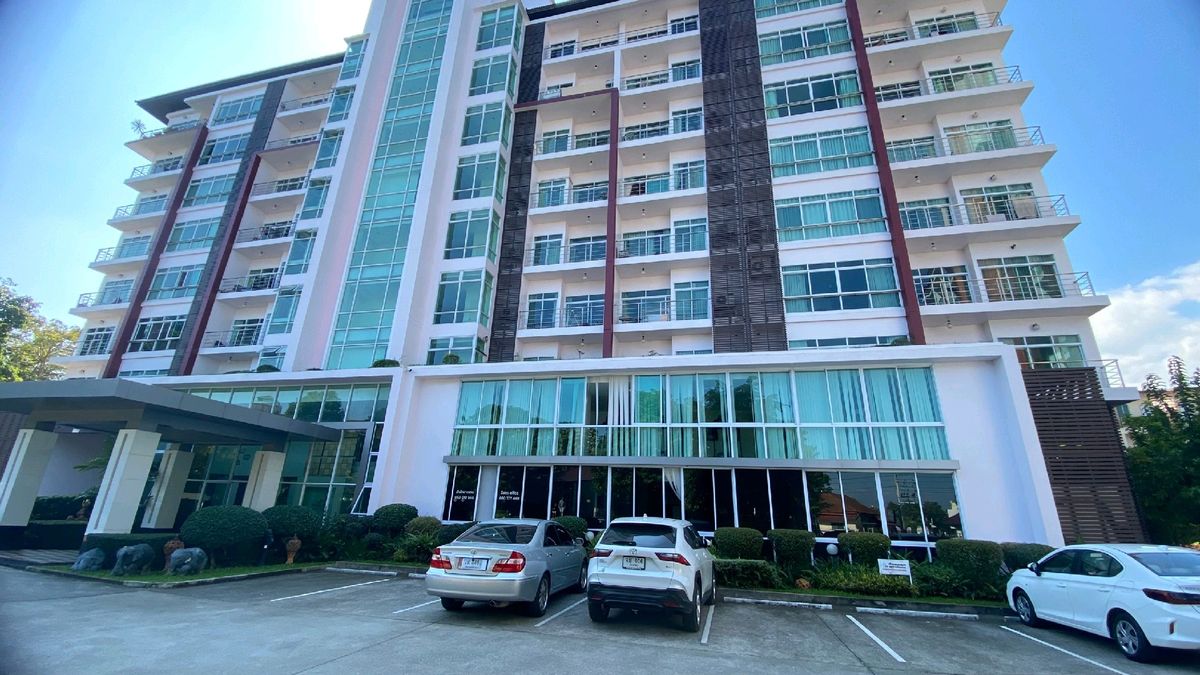 For RentCondoChiang Mai : Condo with a view of Doi Suthep, Chiang Mai / Furnished and ready to move in, 2 bedrooms, 2 bathrooms.