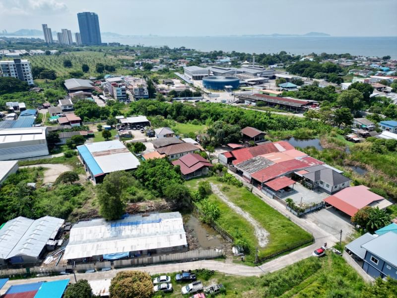 For SaleLandPattaya, Bangsaen, Chonburi : Beautiful land for sale, near the sea, Wonnapa Beach, near Bangsaen Bypass Road, Chonburi