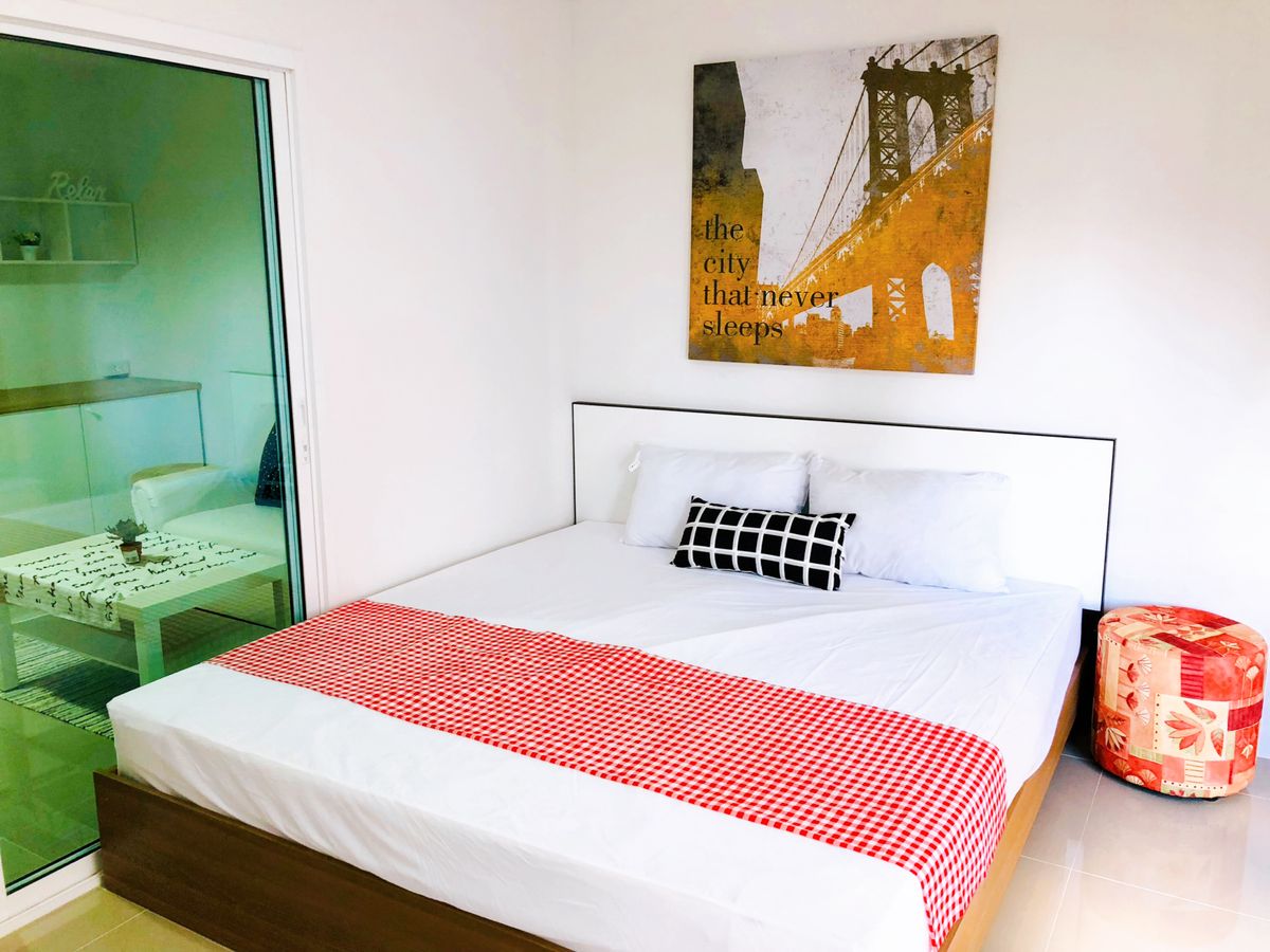 ขายคอนโดลาดพร้าว101 แฮปปี้แลนด์ : ขายคอนโด City Villa ห้องสวย รีโนเวทใหม่ อยู่เองหรือลงทุนสบาย