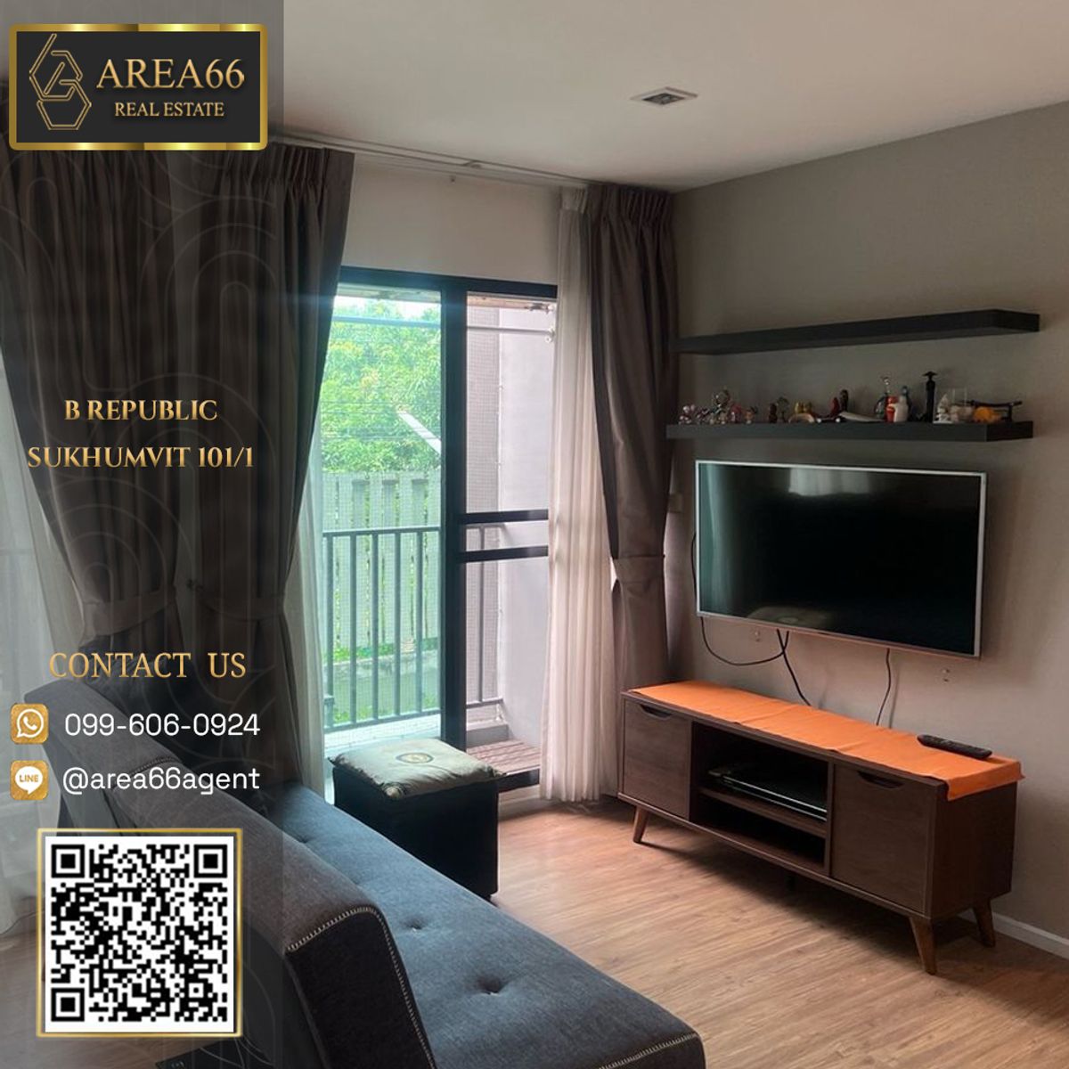 For SaleCondoOnnut, Udomsuk : 🔥 For sale!! Condo B Republic Sukhumvit 101/1