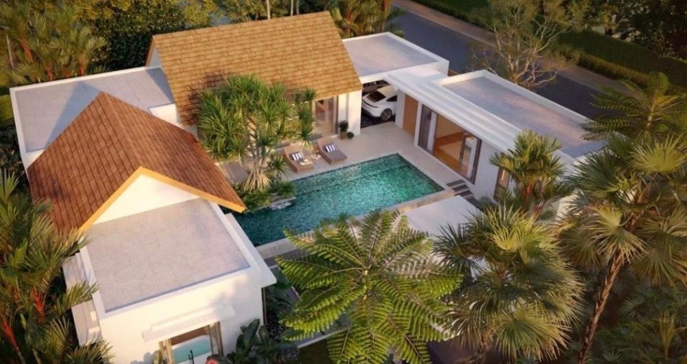 For SaleHousePhuket : The Tales Story One Bangjo Phuket: 3bed 4bath luxury pool villa 45,000,000 Am: 0656199198