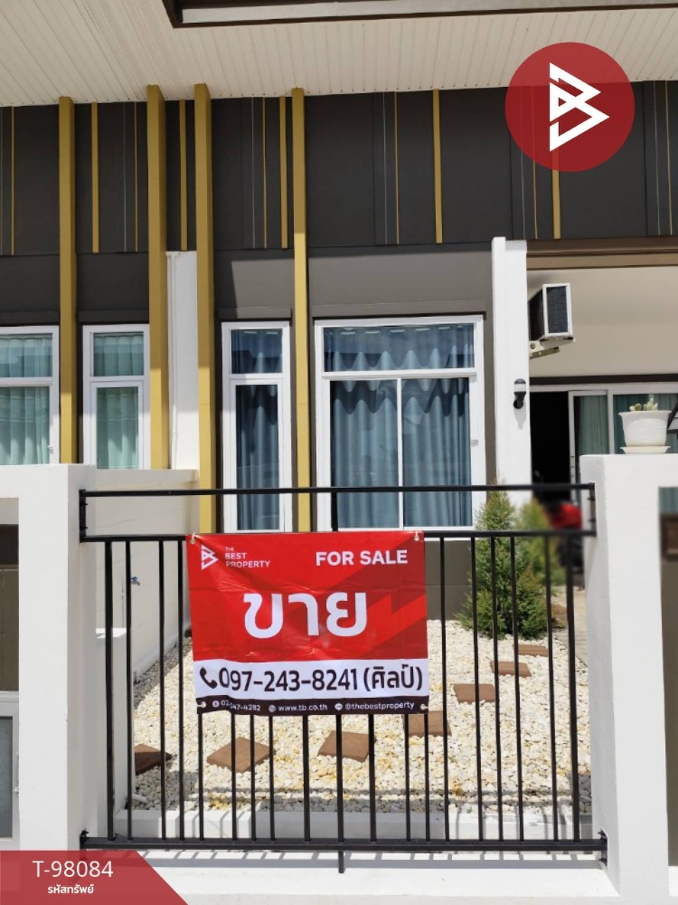 For SaleTownhomeKorat Nakhon Ratchasima : Townhouse for sale, The Rich Village 3, Joho-Buengtubchang (The Rich3 Joho-Buengtubchang), Nakhon Ratchasima