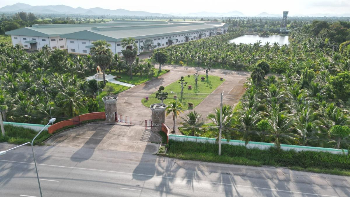 ขายโรงงานชะอำ เพชรบุรี : ขายโรงงานขนาดใหญ่ย่านอำเภอชะอำ จังหวัดเพชรบุรี