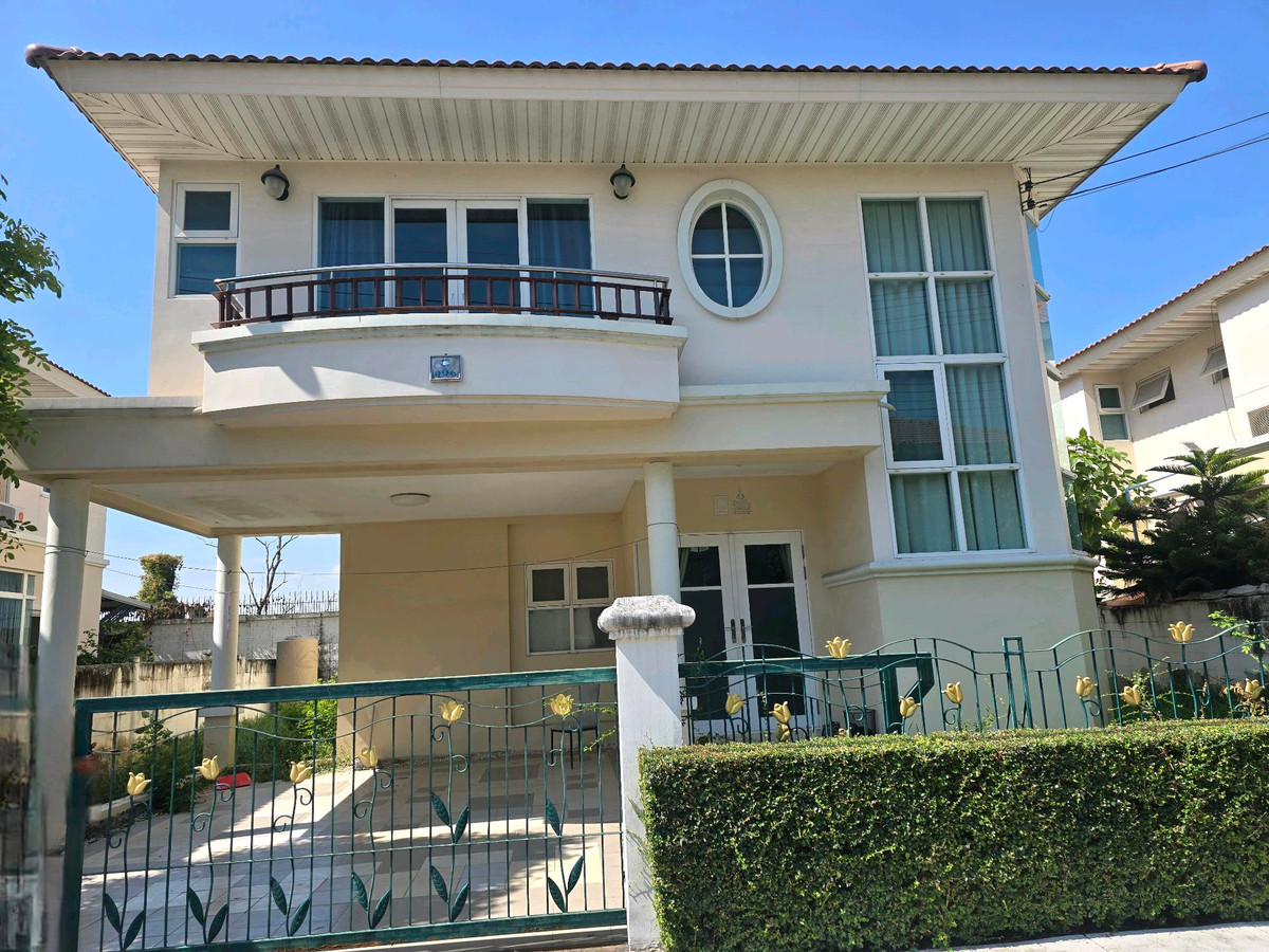 ให้เช่าบ้านปทุมธานี รังสิต ธรรมศาสตร์ : ปล่อยเช่าบ้านเดี่ยว 2 ชั้น 60ตรว.อยู่ถนนวงแหวนลำลูกกาคลอง 5 ใกล้ตลาดมารวย