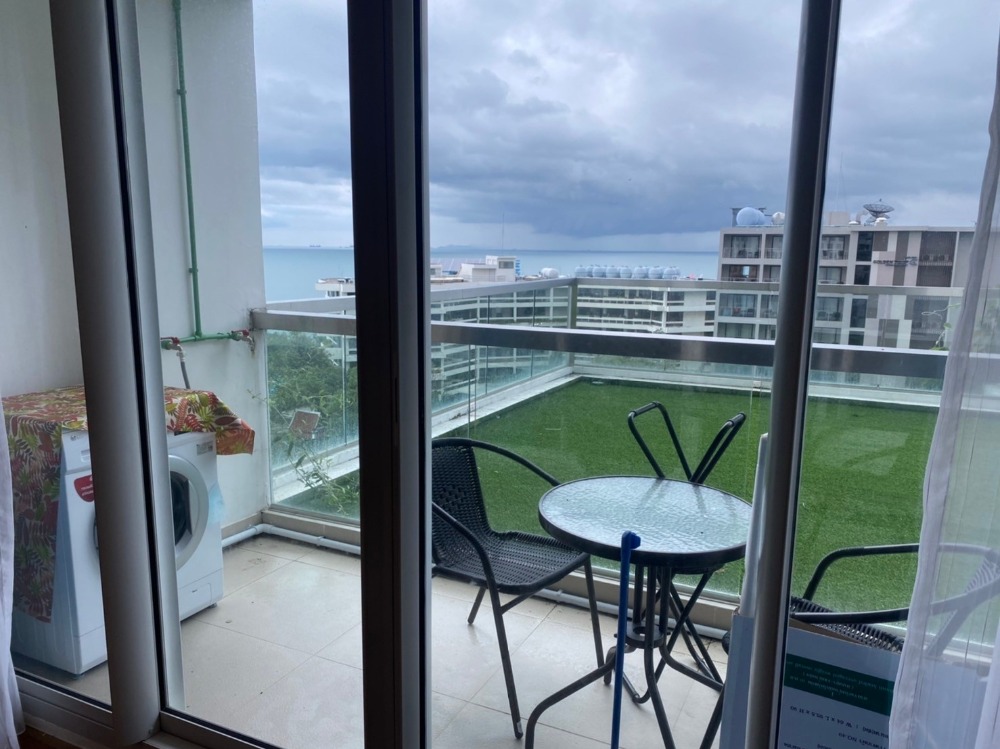 ให้เช่าคอนโดพัทยา บางแสน ชลบุรี สัตหีบ : For rent the Palm wongamat beach Fornt pattaya Studio type short and long term (S03-1103)
