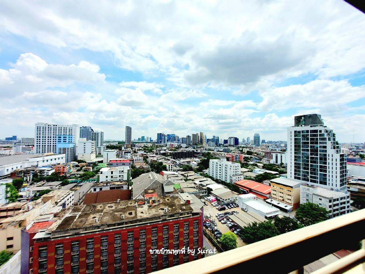 For SaleCondoSapankwai,Jatujak : Condo for sale, Lumpini Ville Phahonyothin-Sutthisan, fully furnished, ready to move in, 30.26 sq m, high view, no blockage, near Government Savings Bank Headquarters and Saphan Khwai BTS
