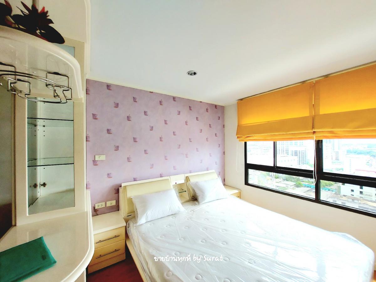 For SaleCondoSapankwai,Jatujak : Condo for sale, Lumpini Ville Phahonyothin-Sutthisan, fully furnished, ready to move in, 30.26 sq m, high view, no blockage, near Government Savings Bank Headquarters and Saphan Khwai BTS