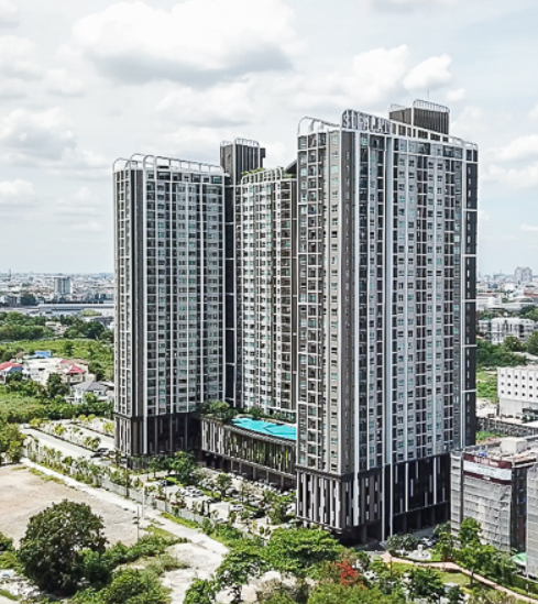 For SaleCondoRama9, Petchburi, RCA : supalai veranda rama 9, best price room, only 3 million baht, 42 sq m, pool view