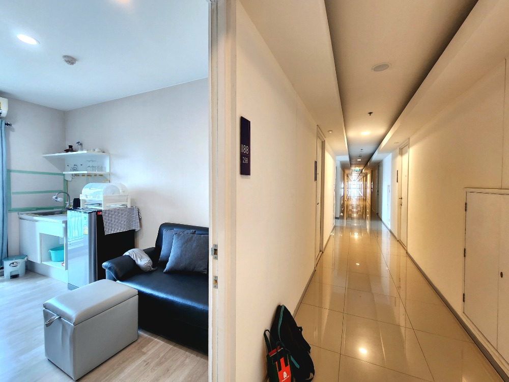 ขายคอนโดนนทบุรี บางใหญ่ บางบัวทอง : ขาย/For Sale **ห้องว่างครับผม สถานะตามปกเลย มีเครื่องซักผ้าและตาข่ายกันนก แอร์ 2**พลัมคอนโด เซ็นทรัล เฟส 1 ชั้น 12 ขนาด 25 ตรม. ให้ของตามภาพทั้งหมด