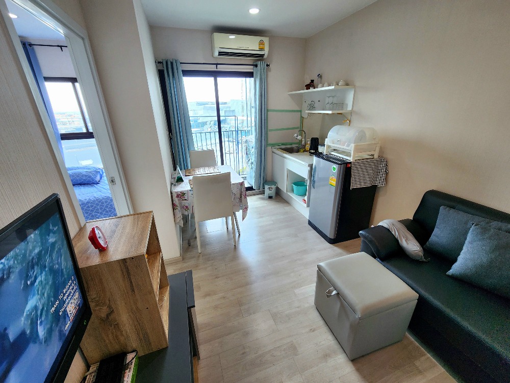 ขายคอนโดนนทบุรี บางใหญ่ บางบัวทอง : ขาย/For Sale **ห้องว่างครับผม สถานะตามปกเลย มีเครื่องซักผ้าและตาข่ายกันนก แอร์ 2**พลัมคอนโด เซ็นทรัล เฟส 1 ชั้น 12 ขนาด 25 ตรม. ให้ของตามภาพทั้งหมด