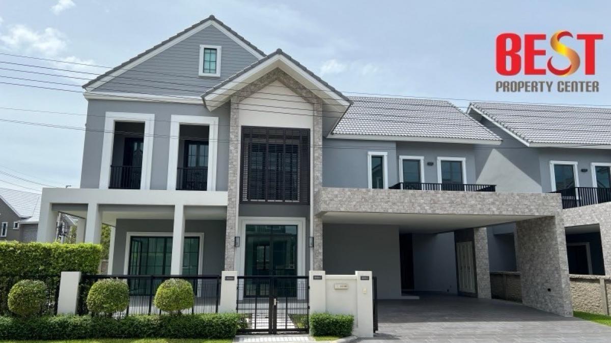 For SaleHouseNawamin, Ramindra : Special discount, single house, Milton Residence, Ram Intra, on the main road, Ram Intra, new phase, huge discount