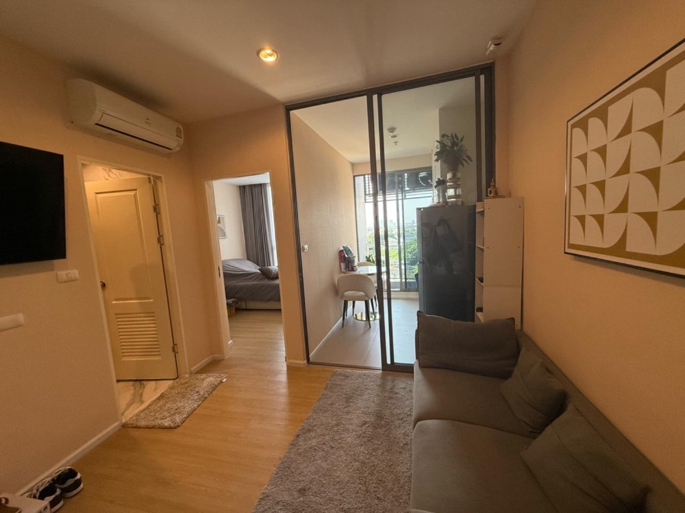 For SaleCondoRattanathibet, Sanambinna : Condo for sale, The Qve Tiwanon, near MRT Purple Line Tiwanon, near Pink and Blue Lines, convenient for all travel, near expressways