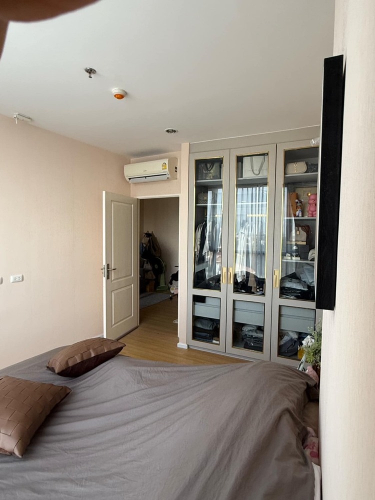 For SaleCondoRattanathibet, Sanambinna : Condo for sale, The Qve Tiwanon, near MRT Purple Line Tiwanon, near Pink and Blue Lines, convenient for all travel, near expressways