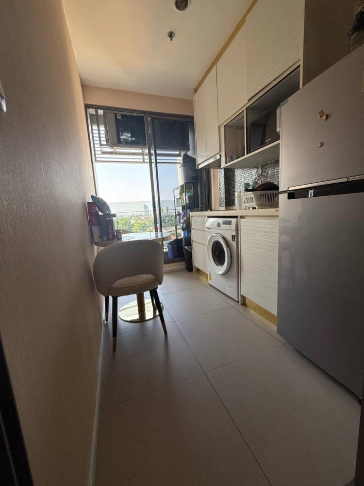 For SaleCondoRattanathibet, Sanambinna : Condo for sale, The Qve Tiwanon, near MRT Purple Line Tiwanon, near Pink and Blue Lines, convenient for all travel, near expressways