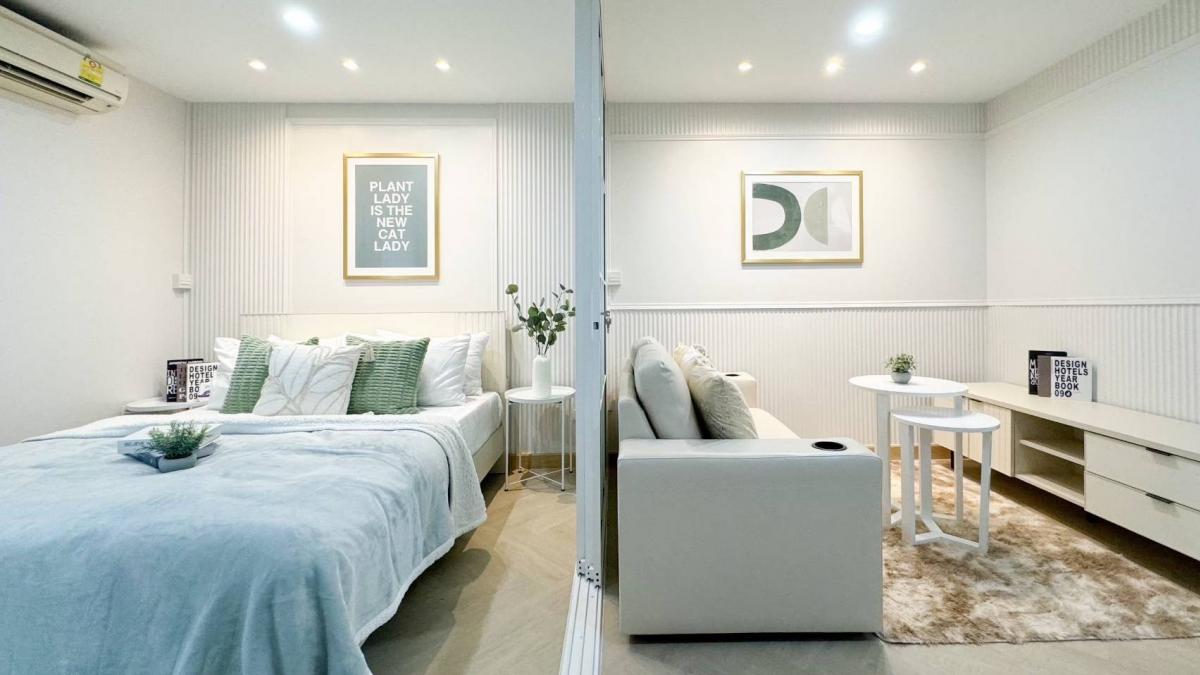 For SaleCondoBangna, Bearing, Lasalle : Promotion as you like 🥰❤️ Would like a condo near BTS, only 5,000 installments! Regent Home 7, Bang Na - Santornthawut 2, which makes life extremely easy!