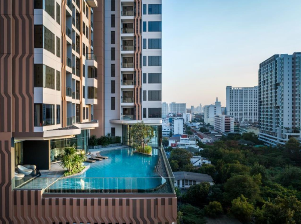 For SaleCondoSapankwai,Jatujak : M Jatujak/ BTS Jatujak 1bed Pet Friendly, good for investment or living, location near Chatuchak Park, a popular building for dogs and cats.