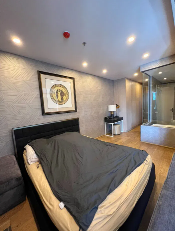 ให้เช่าคอนโดราชเทวี พญาไท : Q Chidlom 45 sq.m. Eng 中 日 Please add LINE ID @806qphgn o8415o5483