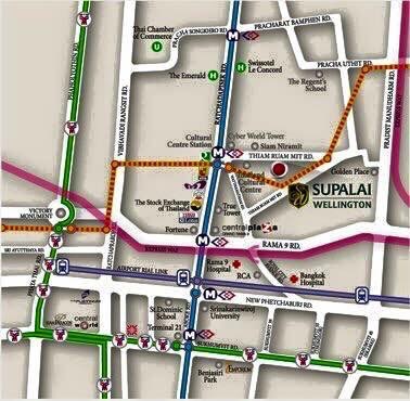 For SaleCondoRama9, Petchburi, RCA : FOR SALE  Supalai Wellington Condominium 1 BED ROOM