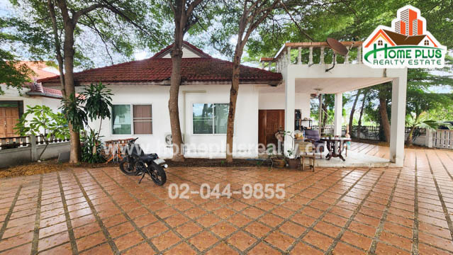For SaleLandCha-am Phetchaburi : Land with a single-storey detached house attached to the Tropical Lakeview project, Cha-am District, Phetchaburi, area 61 square wah