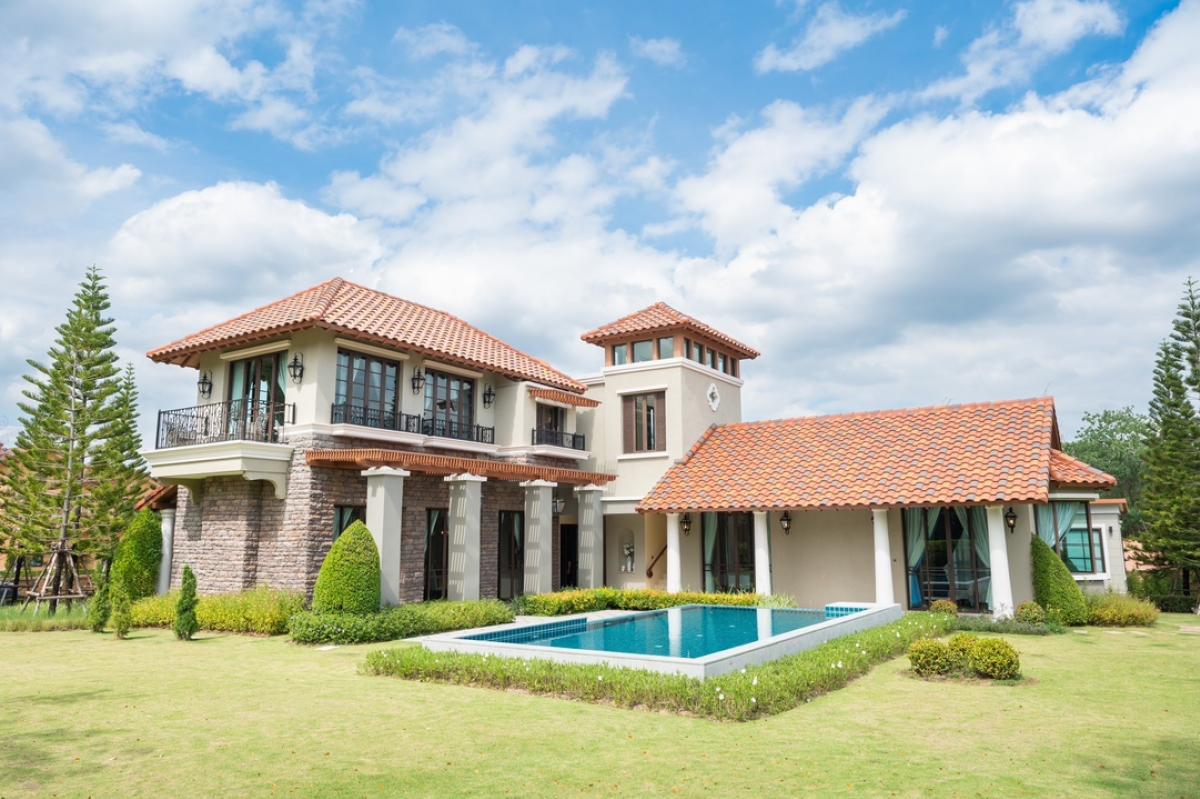 For SaleHousePak Chong KhaoYai : 📢👇Relax with good weather all year round and a good atmosphere at Bella Del Monte. Buy 1 get 2 houses with swimming pools and another guest house (2 bedrooms). Special: Free common area fees for 5 years from the date of delivery of the house in July 67 (f