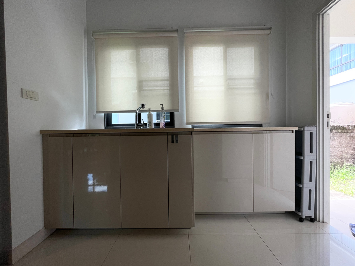 For RentHousePattanakan, Srinakarin : For rent, detached house, Luxury, The Palm, Phatthanakan, corner plot, near Thonglor, garden view