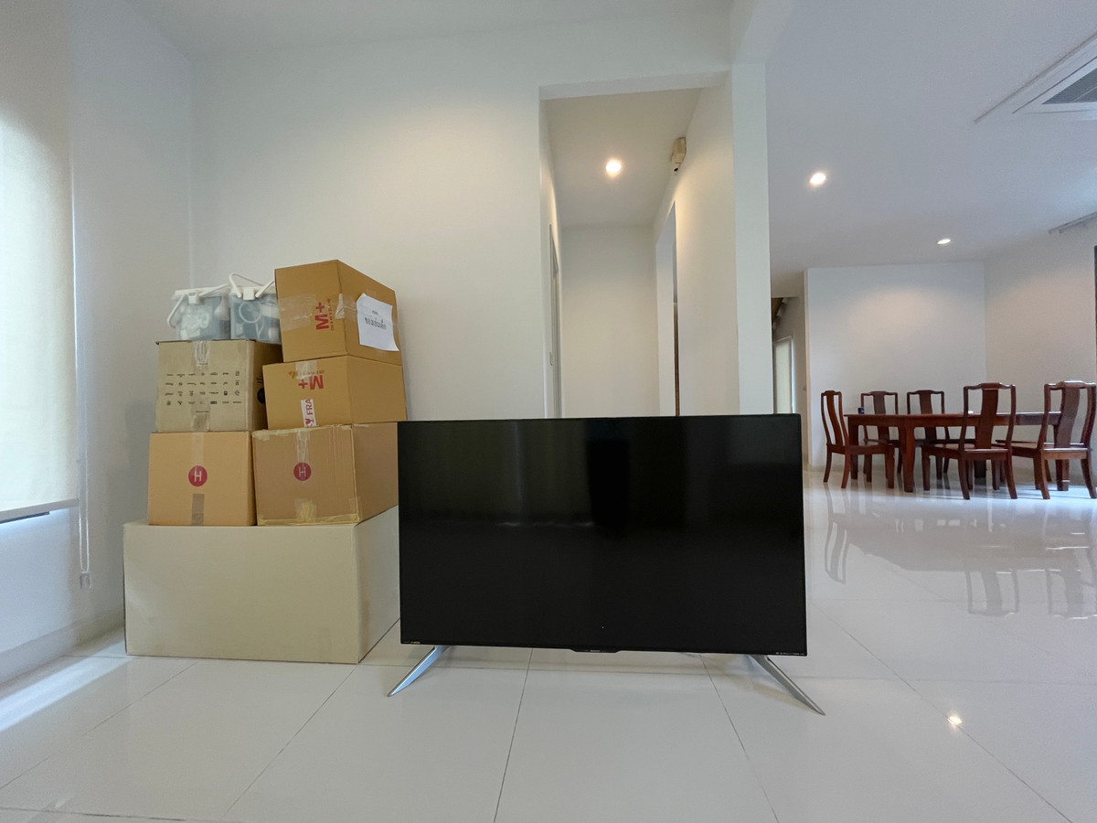 For RentHousePattanakan, Srinakarin : For rent, detached house, Luxury, The Palm, Phatthanakan, corner plot, near Thonglor, garden view