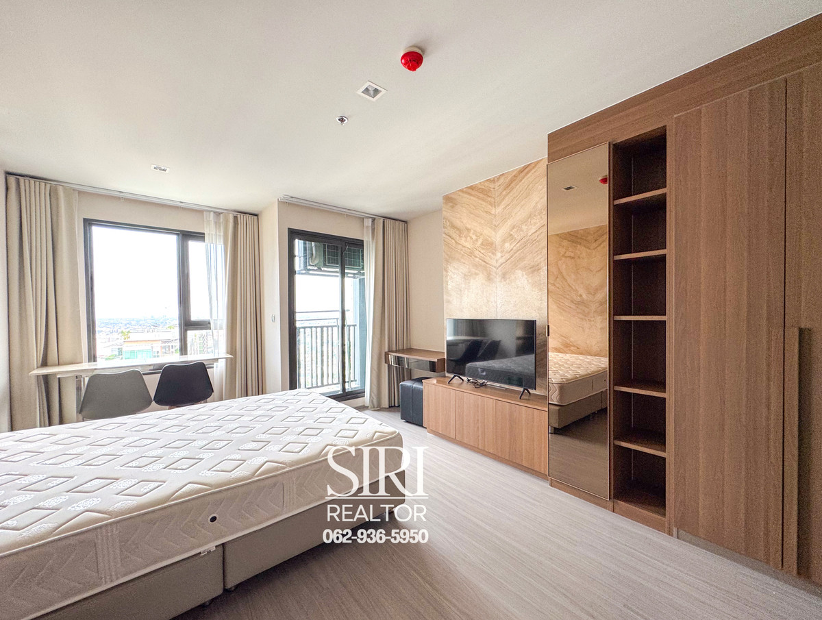 For RentCondoLadprao, Central Ladprao : 📍Life Ladprao, from BTS only 160m, Building A, 40th floor, East side, Nice Decoration👍