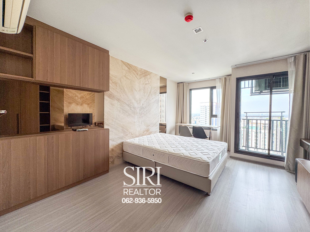 For RentCondoLadprao, Central Ladprao : 📍Life Ladprao, from BTS only 160m, Building A, 40th floor, East side, Nice Decoration👍