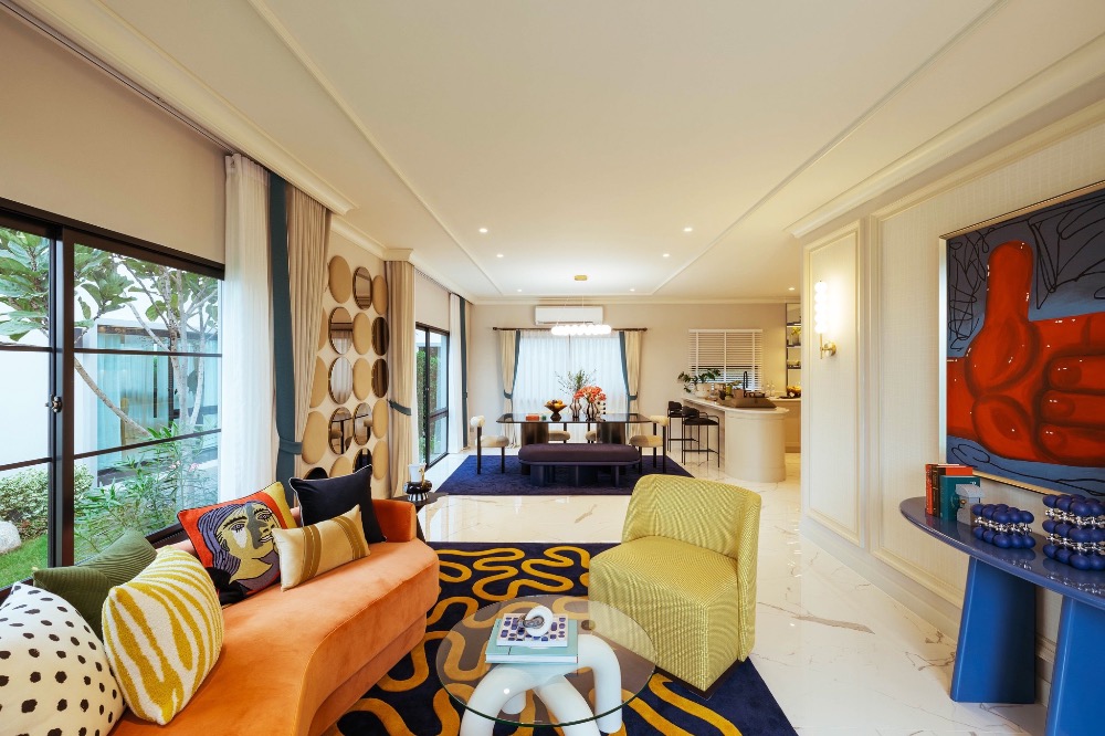 For SaleHousePathum Thani,Rangsit, Thammasat : 𝗦𝗘𝗧𝗧𝗛𝗔𝗦𝗜𝗥𝗜 Bangkok-Pathum Thani 2 large golf course view houses 🔥Exquisite and magnificent sale 12 million*💥Call 📱𝟬𝟴𝟭-𝟵𝟴𝟯-𝟲𝟲𝟮𝟱