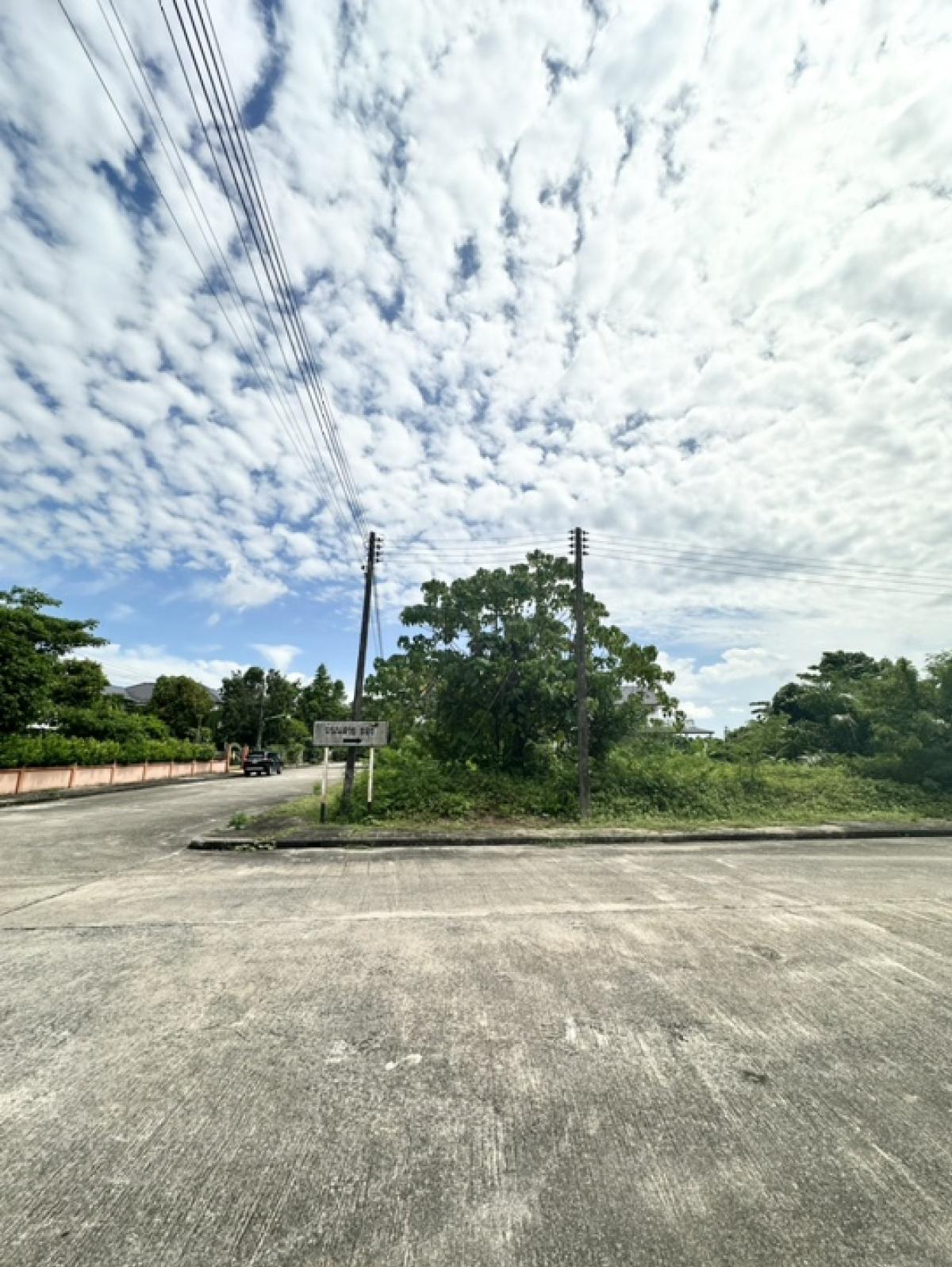 ขายที่ดินนครศรีธรรมราช : ที่ดินสวยหลังมุม ในหมู่บ้านสยามนครธานี 🌟 พร้อมสร้างบ้านสวย อ.เมือง จ.นครศรีธรรมราช