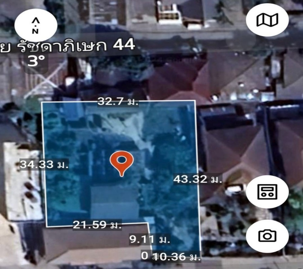 For SaleLandRatchadapisek, Huaikwang, Suttisan : Land Ratchada 44 / 292 Square Wa (FOR SALE) MEAW549