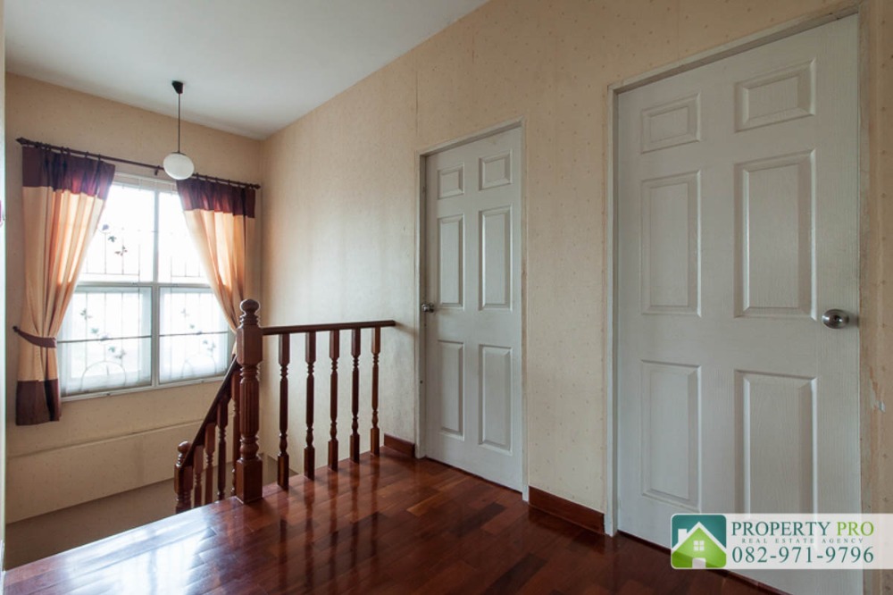 ขายบ้านมีนบุรี-ร่มเกล้า : ขาย บ้าน นนทวีวิลล์ 5 หนองจอก บ้านเดี่ยว 2 ชั้น แบบ 3 ห้องนอน 51 ตรว 146 ตรม หลังมุม ทิศเหนือ ใกล้ โรงเรียนหนองจอก บางกอกอารีนา : VW24S-005