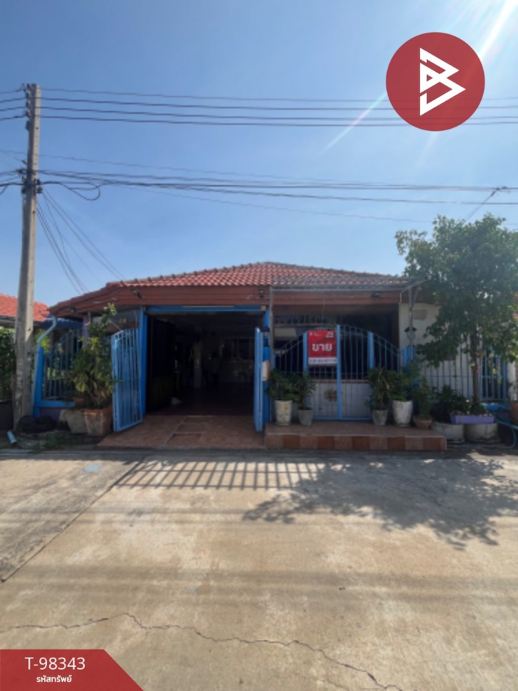 For SaleHouseChachoengsao : Single house for sale, Sri Thep Thai Village, Bang Samak, Bang Pakong, Chachoengsao