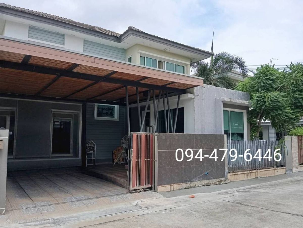 For SaleHouseNonthaburi, Bang Yai, Bangbuathong : Pruksa Village, Zen Nerry 28, Bang Yai (Soi Kaew -in), Nonthaburi