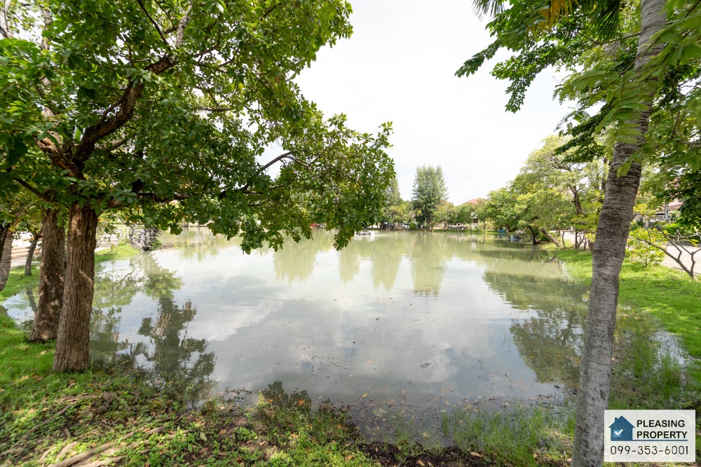 For SaleLandRama5, Ratchapruek, Bangkruai : Land with lake view, Siwali Village, Tiwanon, 10 minutes from Muang Thong Thani