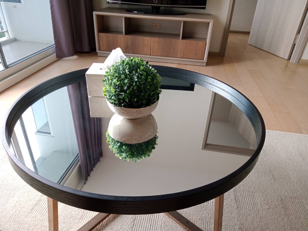 ให้เช่าคอนโดสุขุมวิท อโศก ทองหล่อ : For Rent :HQ By Sansiri  1B1B 50sqm High floor 45K/month