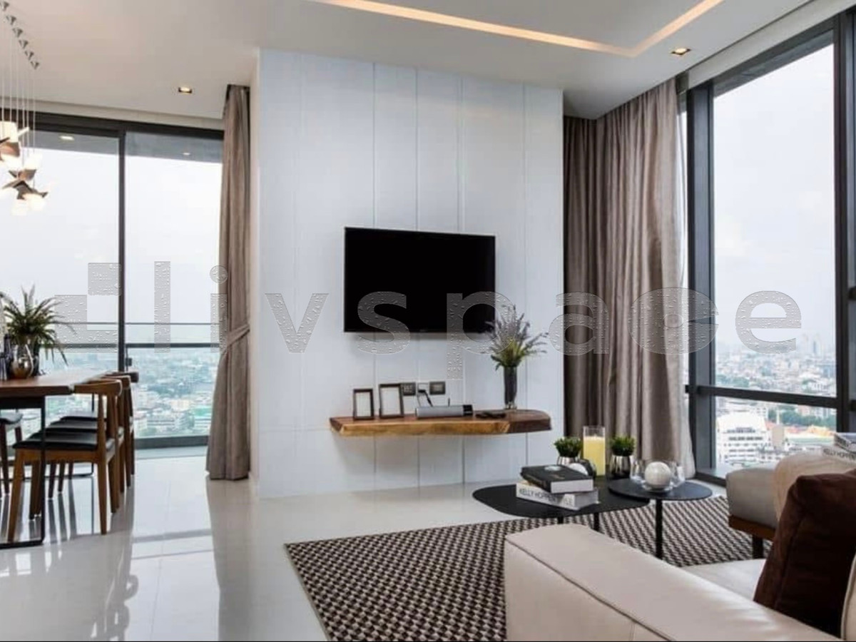 For RentCondoSathorn, Narathiwat : ▚ LD272ツ For Rent The Bangkok Sathorn 2 Bed 104 Sqm Corner Unit! ⭐ Prime Luxury near BTS 90k (Negotiable)
