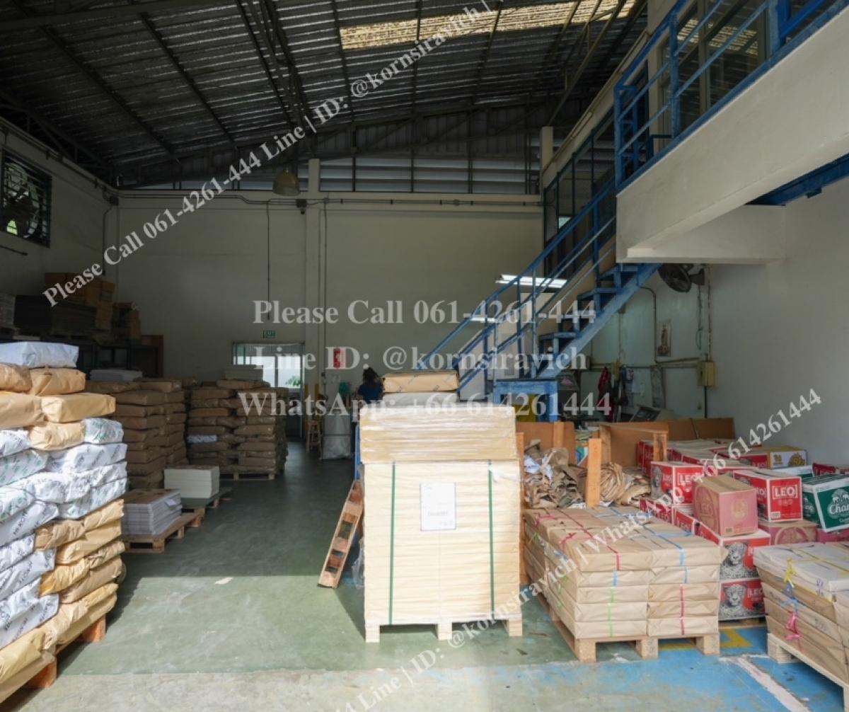 ให้เช่าโรงงานนนทบุรี บางใหญ่ บางบัวทอง : ปล่อยเช่าโรงงาน มีใบ รง.4 อยู่ ติวานนท์ อำเภอเมือง จังหวัดนนทบุรี พื้นที่ 2,000 ตารางเมตร