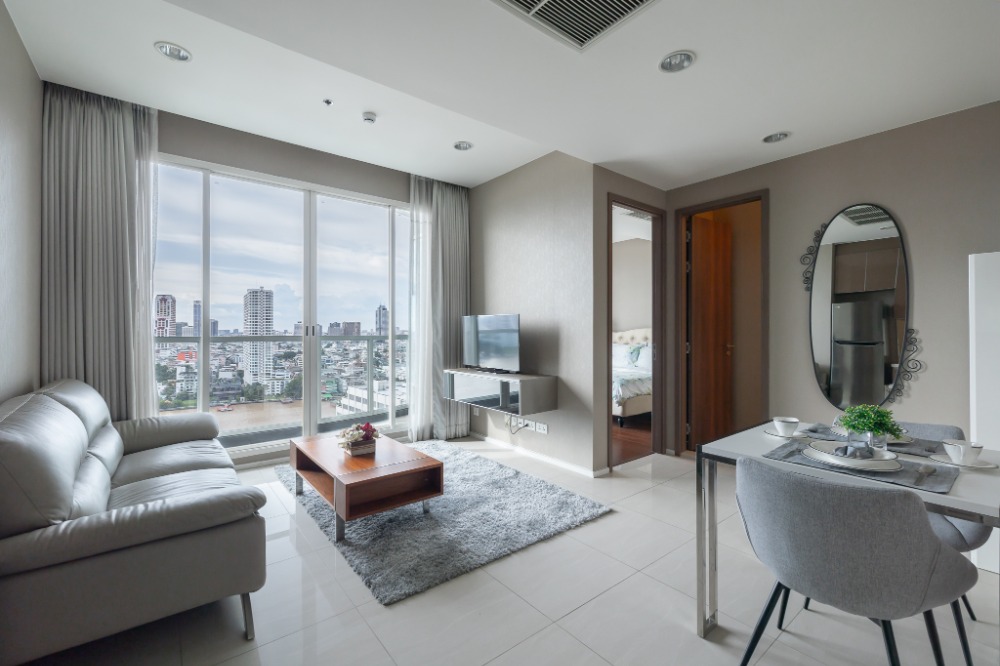 For RentCondoSathorn, Narathiwat : Condo for rent, Maenam Residence, Charoen Krung