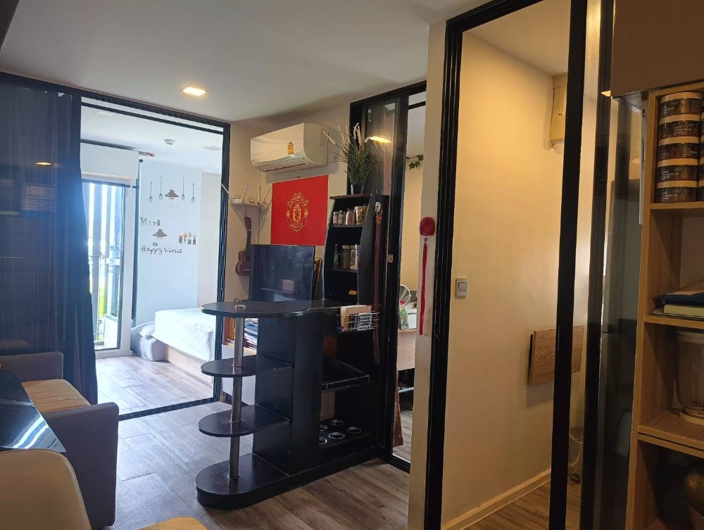 ขายคอนโดรัชดา ห้วยขวาง : รหัสทรัพย์ Bp0611 แอทโมซ รัชดา-ห้วยขวาง ห้องขนาด 33.51 ตร.ม. แบบ 2 ห้องนอน 1 ห้องน้ำ ชั้น 4