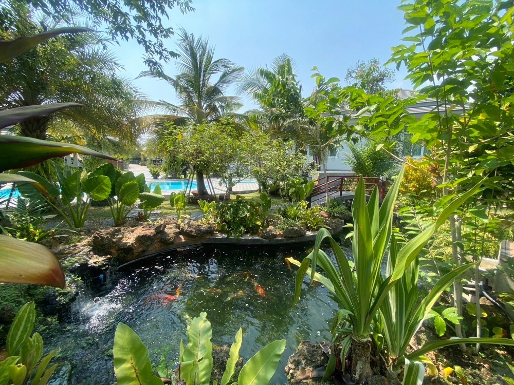 For SaleHousePattaya, Bangsaen, Chonburi : House for sale in Khao Chi Chan, Chonburi, 3 BR, Approx. 2 Rai