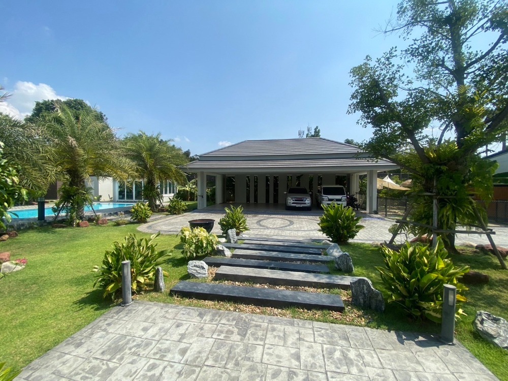 For SaleHousePattaya, Bangsaen, Chonburi : House for sale in Khao Chi Chan, Chonburi, 3 BR, Approx. 2 Rai