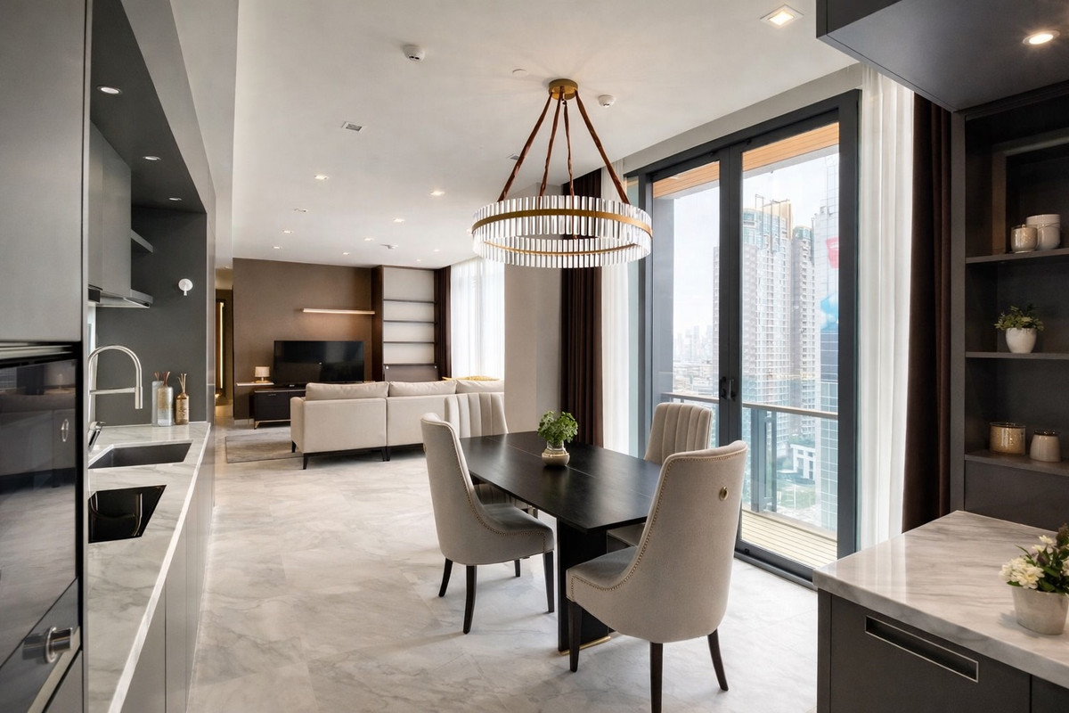 ให้เช่าคอนโดสุขุมวิท อโศก ทองหล่อ : 🔹The Monument Thonglo🔹Pet Friendly • 2 bedrooms 2 bathrooms • 125 sq.m.