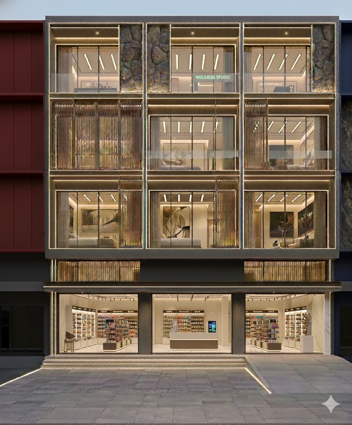 For RentShop HouseSukhumvit, Asoke, Thonglor : 3-booth of commercial building with lift — 1000 SQM for rent in heart of Sukhumvit, Thonglor-Phrom Phong