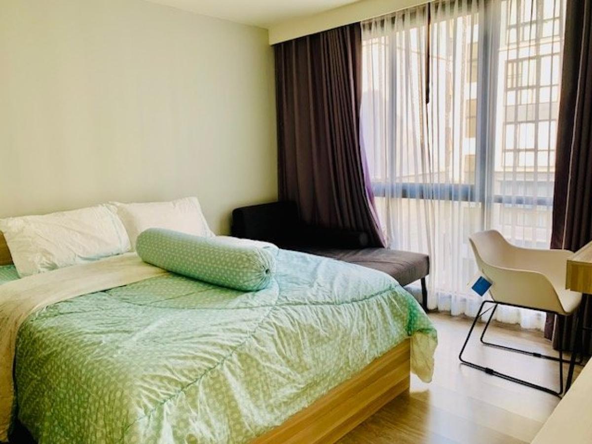 For RentCondoRama9, Petchburi, RCA : Ready to move in! Maestro 03 condominium at Ratchada-Rama 9, 2 bedrooms in the city centerRent 39,000 baht/month, near MRT Rama 9, convenient for every lifestyle!