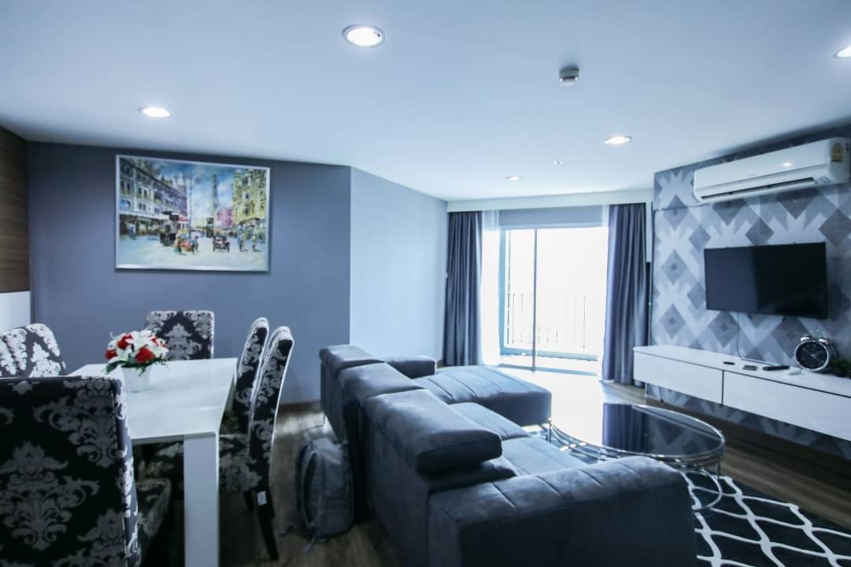 ให้เช่าคอนโดพระราม 9 เพชรบุรีตัดใหม่ RCA : For rent📌 Belle Grand Rama 9 , 3 bed 2  bath 102 Sq.m. 60,000 บาท  โทร 0922462653 Donut