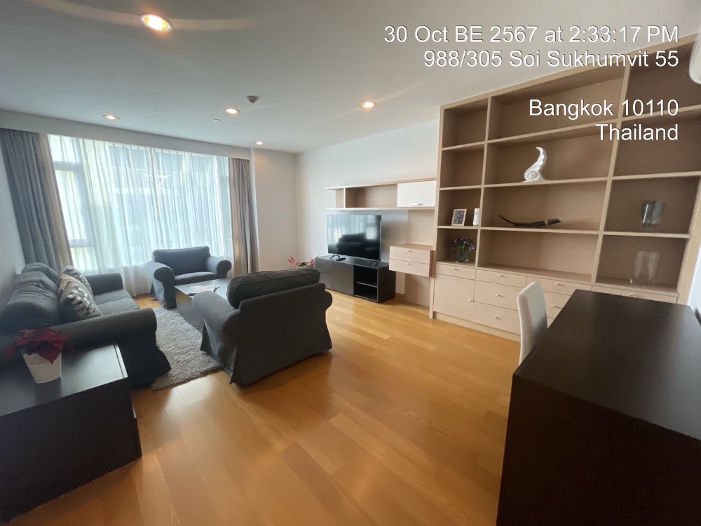 For RentCondoSukhumvit, Asoke, Thonglor :  For rent!✨Modern unit 3bedroom Huge size and Fully furnished, Good location in heart of thonglor