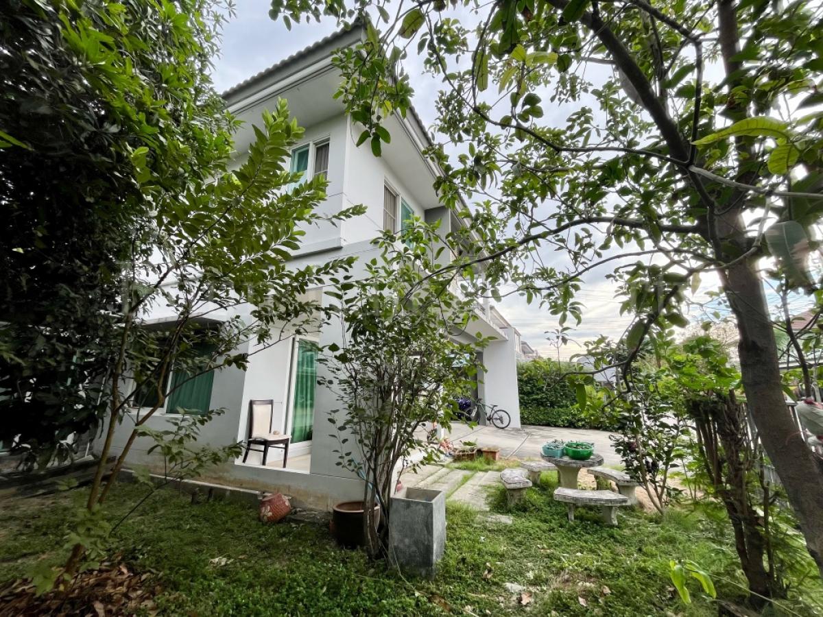 For SaleHouseSamut Prakan,Samrong : 🔥‼️Cheapest in the project, corner house 🏡, Siwali Suvarnabhumi Village (Cheapest ‼️🔥 corner house, Siwali Suvarnabhumi Village, price reduced, lots of space)