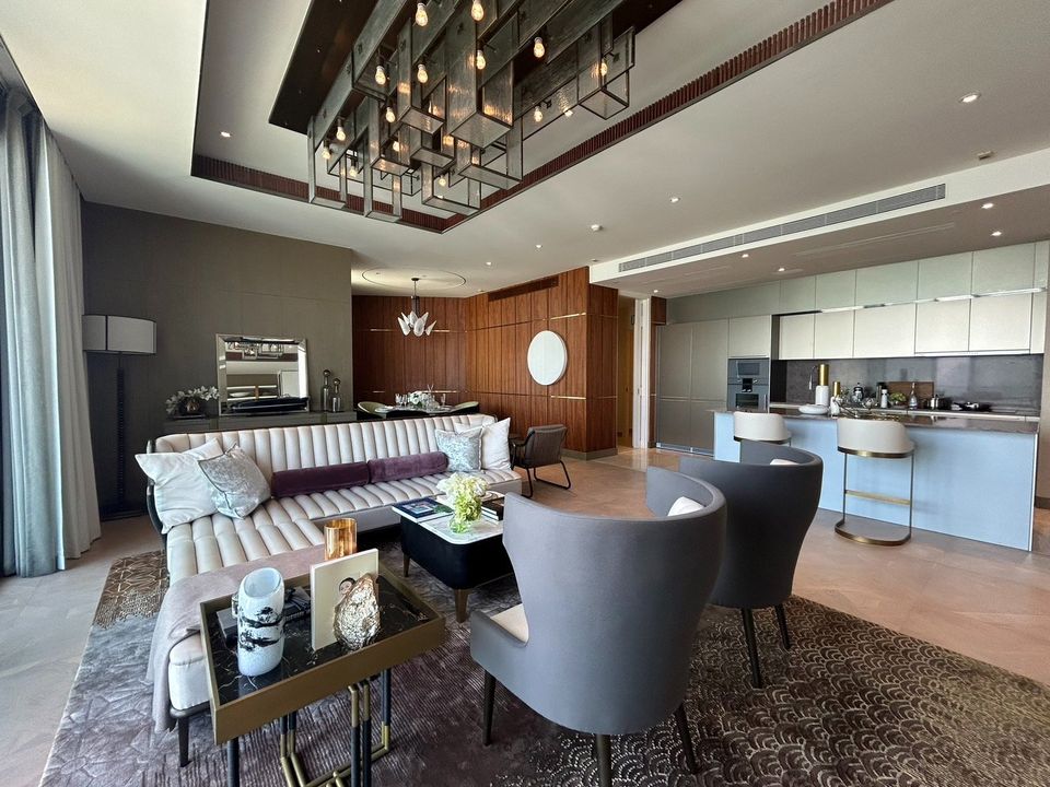 For LeaseholdCondoWitthayu, Chidlom, Langsuan, Ploenchit : 🏙️✨ The Residences Mandarin Oriental Bangkok 💎3 Bedrooms 🛏️ • 4 Bathrooms 🚿224 sq.m.
