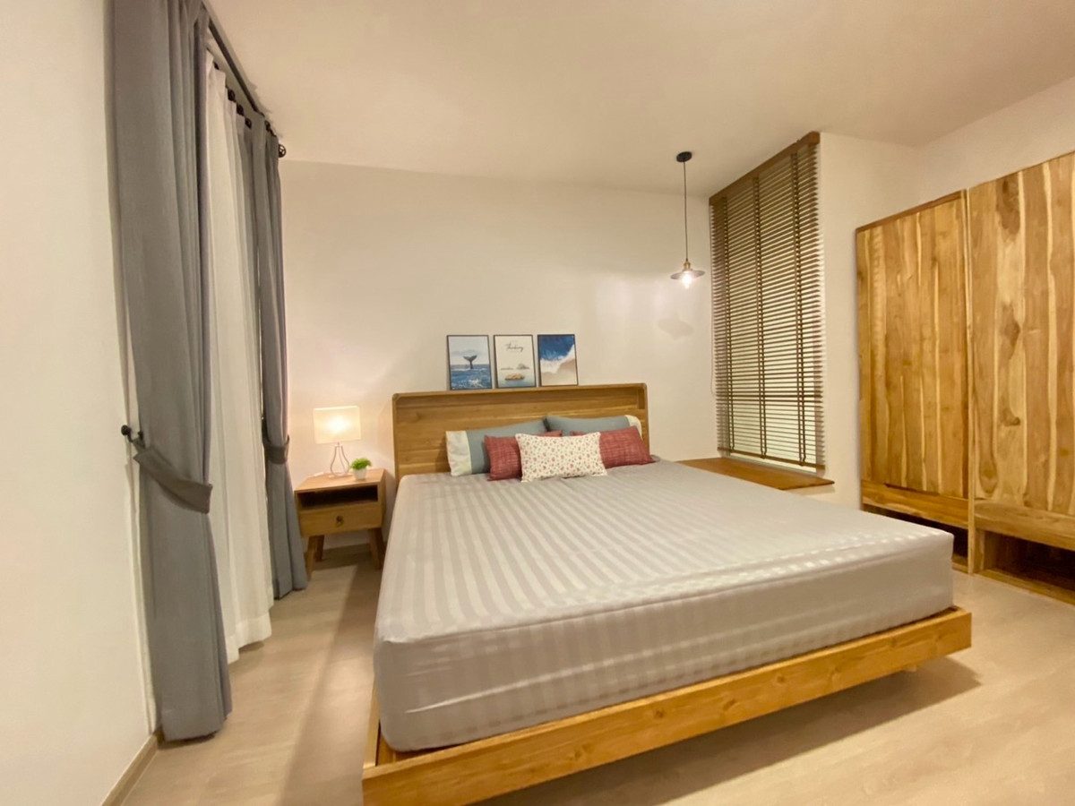 For RentTownhomeBangna, Bearing, Lasalle : Townhouse for rent, behind Mega Bangna 📍Indie Village 4, Bangna, Km.7